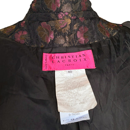 Christian Lacroix 1996 brocade jacket - documented