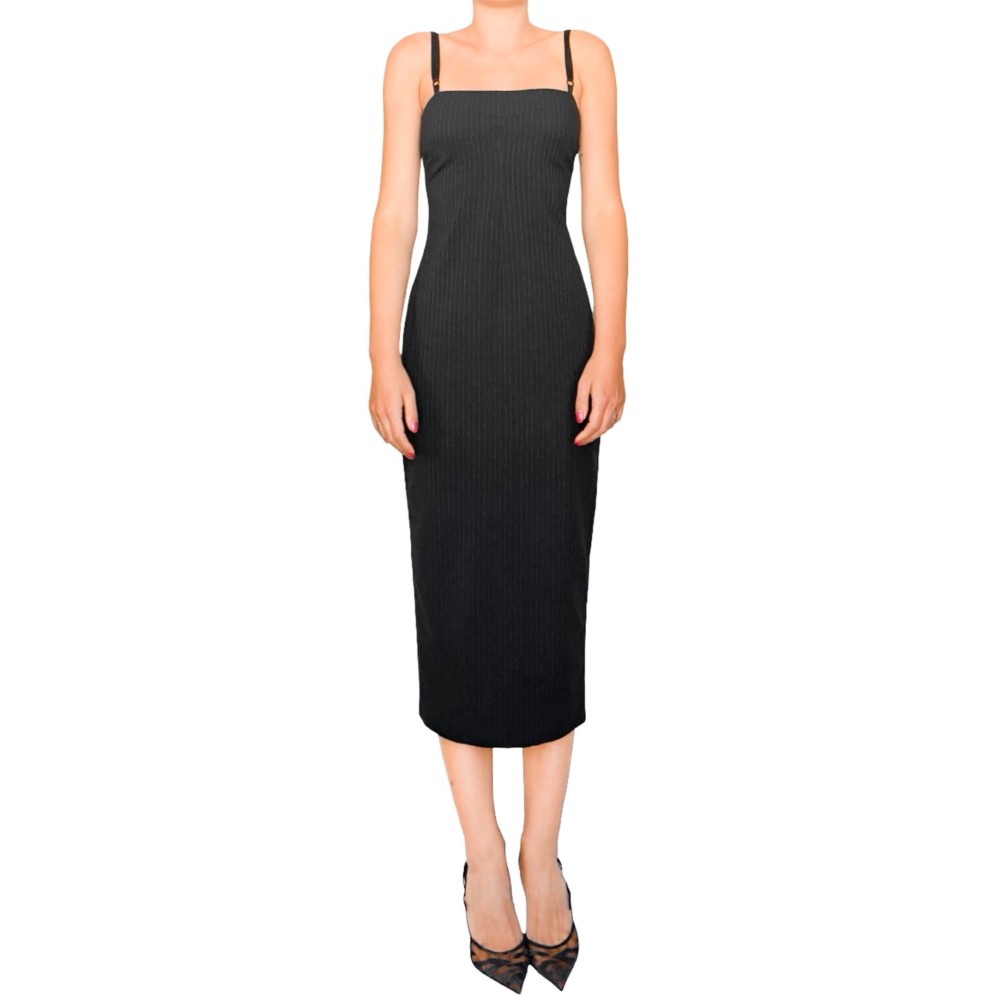 D&G Fall 1998 pinstripe formal dress