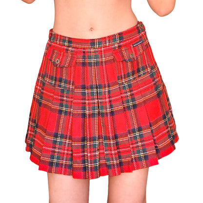 D&G F/W 2002 Tartan Corset Set - documented