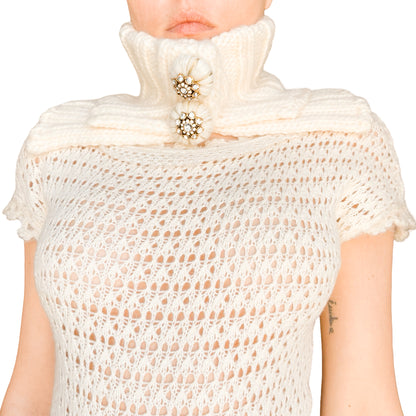 D&G 2006 wool neck warmer - runway