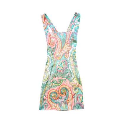 Dolce & Gabbana S/S 2004 paisley silk boned dress