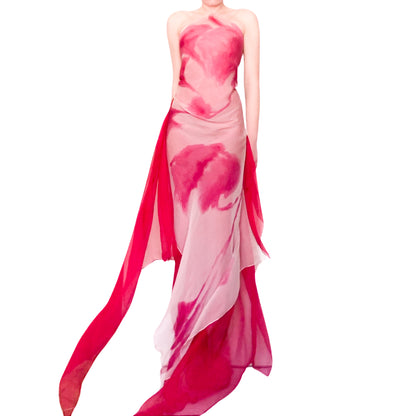 Donna Karan S/S 2000 iconic silk gown