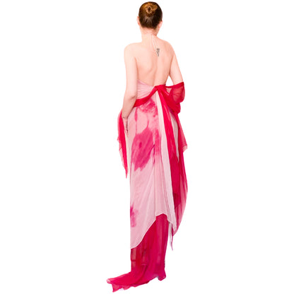 Donna Karan S/S 2000 iconic silk gown