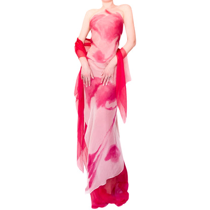 Donna Karan S/S 2000 iconic silk gown