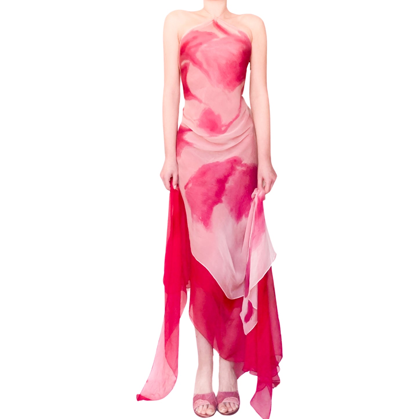 Donna Karan S/S 2000 iconic silk gown