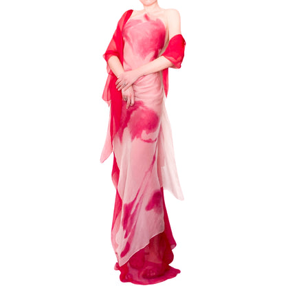 Donna Karan S/S 2000 iconic silk gown