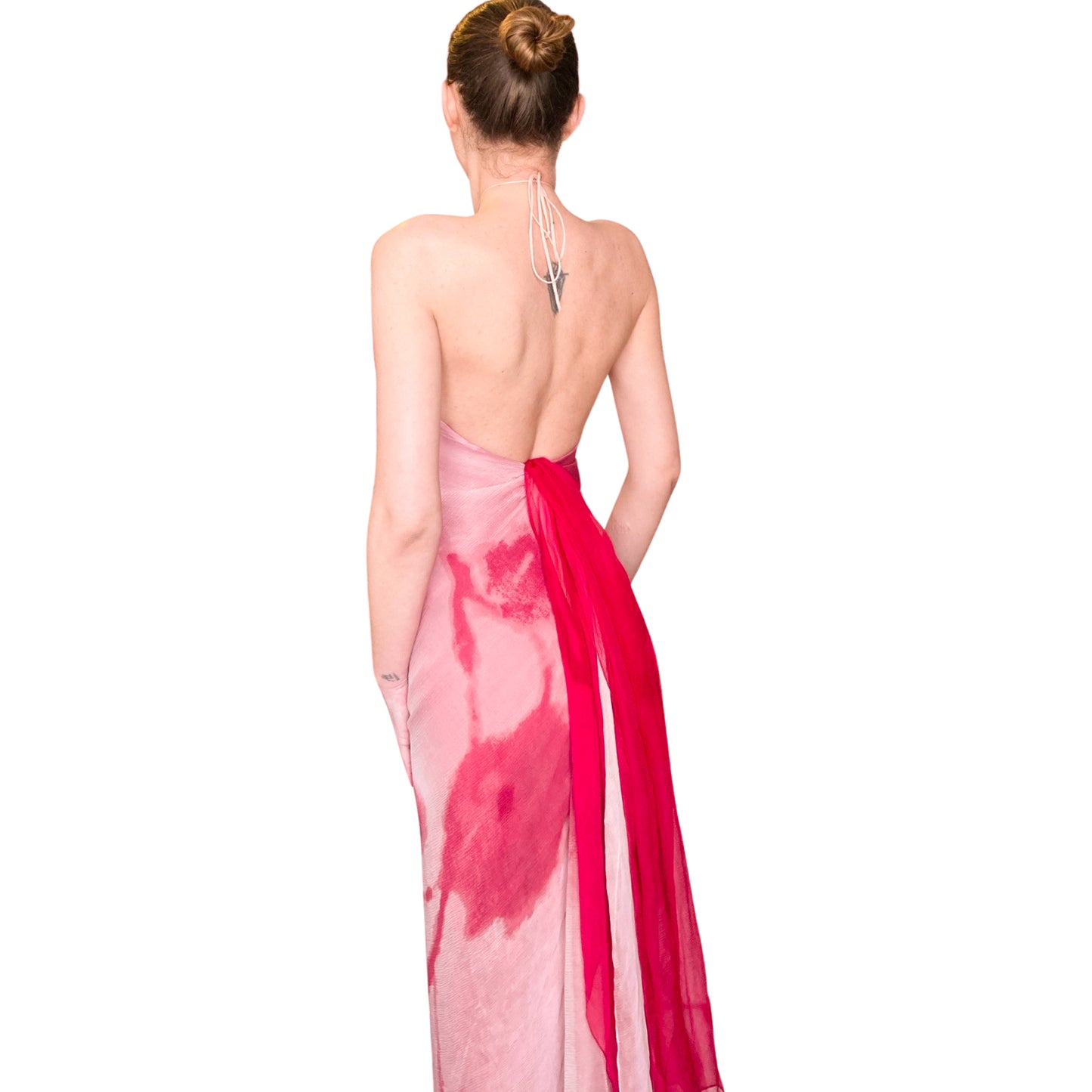 Donna Karan S/S 2000 iconic silk gown