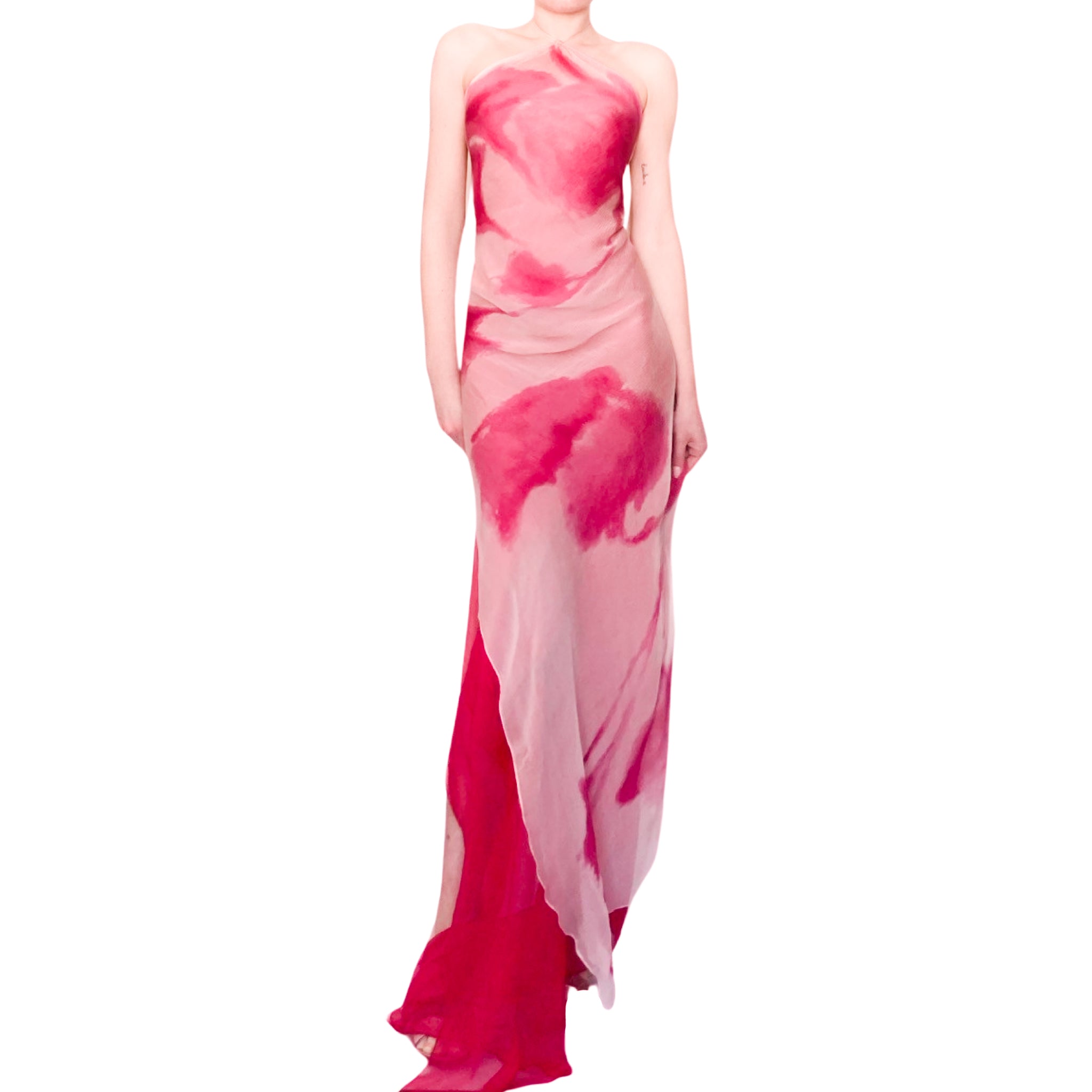 Donna Karan S/S 2000 iconic silk gown