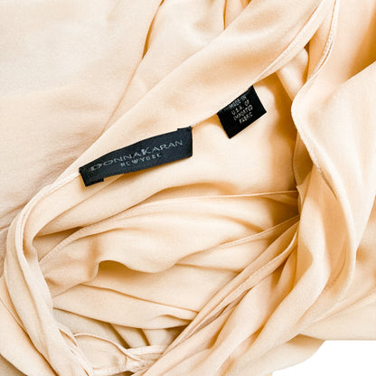 Donna Karan S/S 2000 iconic nude double dress - runway