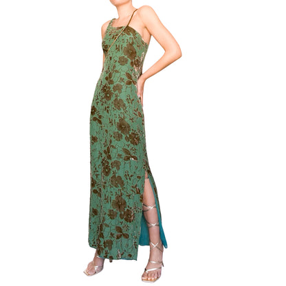 Emporio Armani 1998 emerald gown - runway