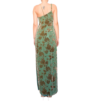 Emporio Armani 1998 emerald gown - runway