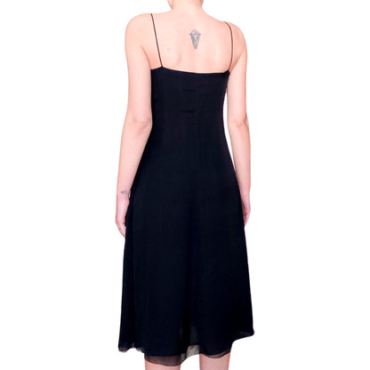 Emporio Armani S/S 2001 runway black dress