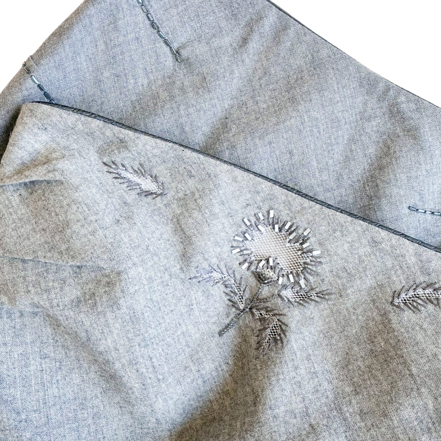 Iceberg 1998 wool embellished set - runway