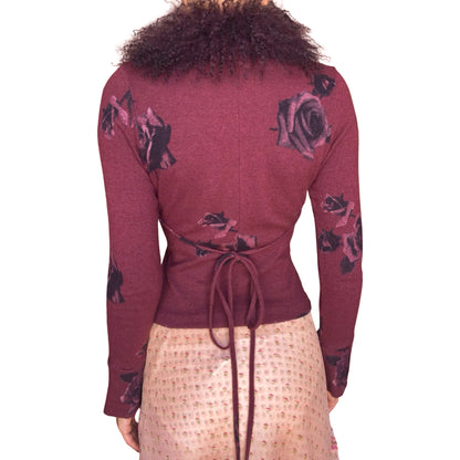 Italian Designer VTG Mongolian wool cardigan