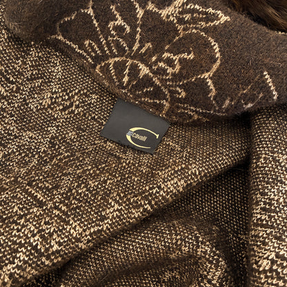 Just Cavalli VTG fur collar cardi jacket
