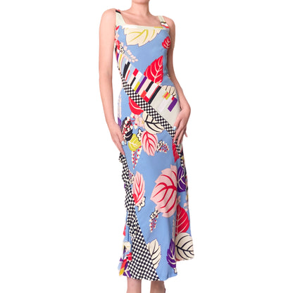 Kenzo 2000's maxi printed dress