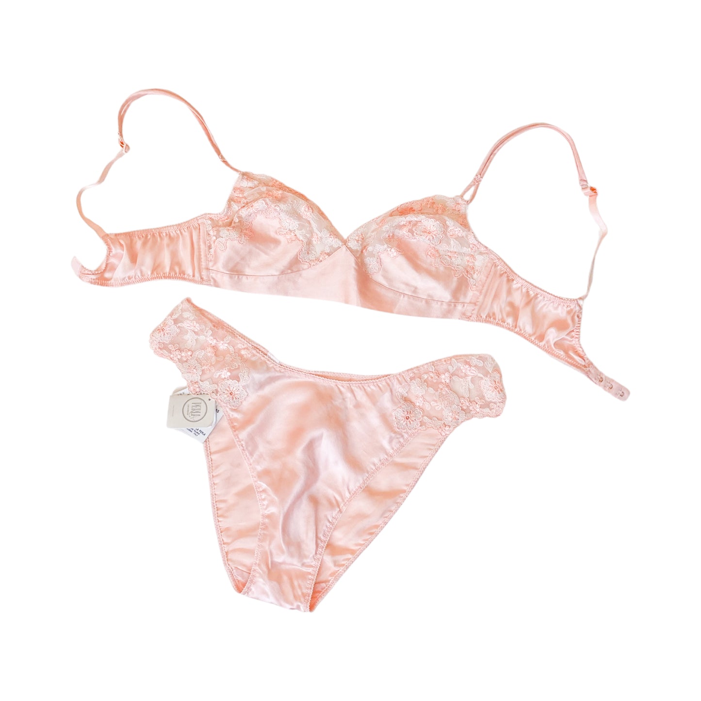 La Perla 90's silk lingerie set (deadstock)