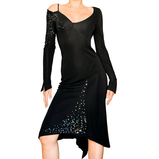 Lolita Lempicka 2001 asymmetrical dress - runway