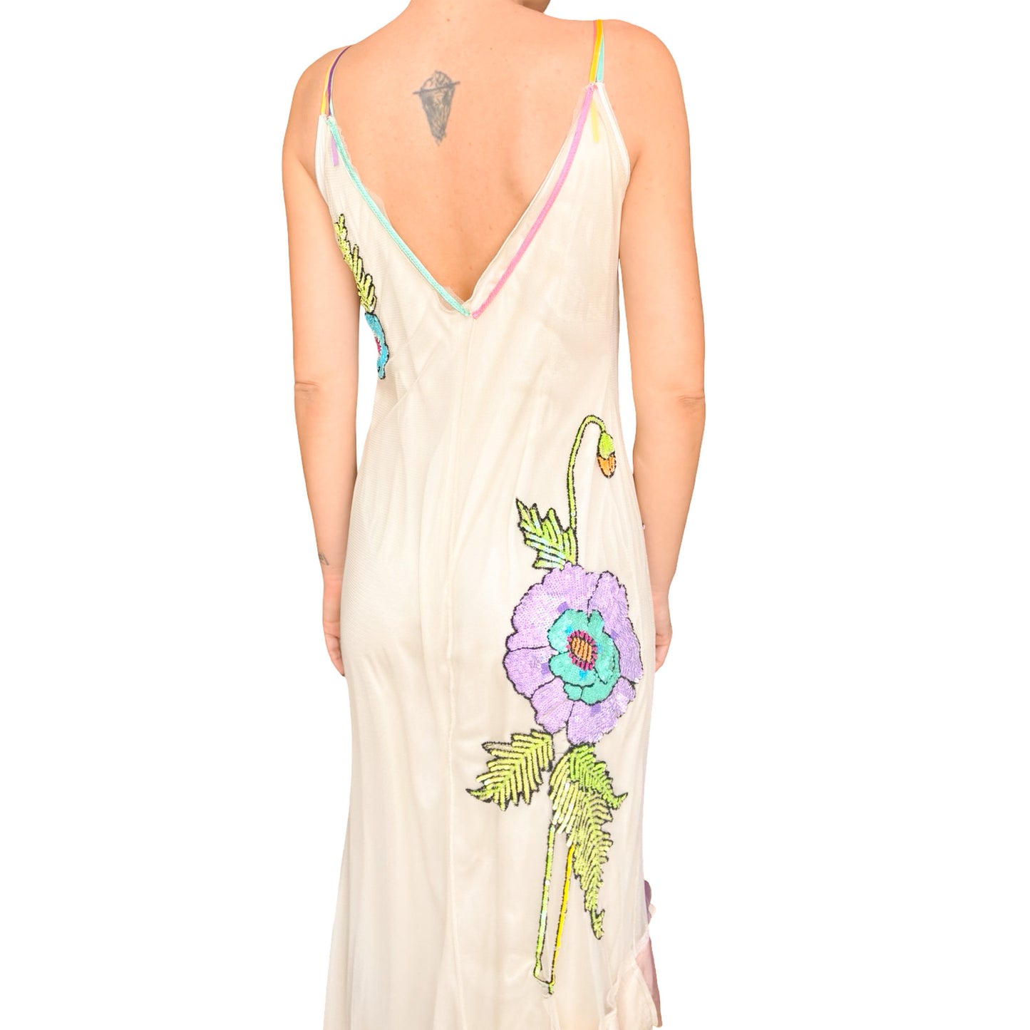 Maria Grazia Severi 2000s rare sequined gown