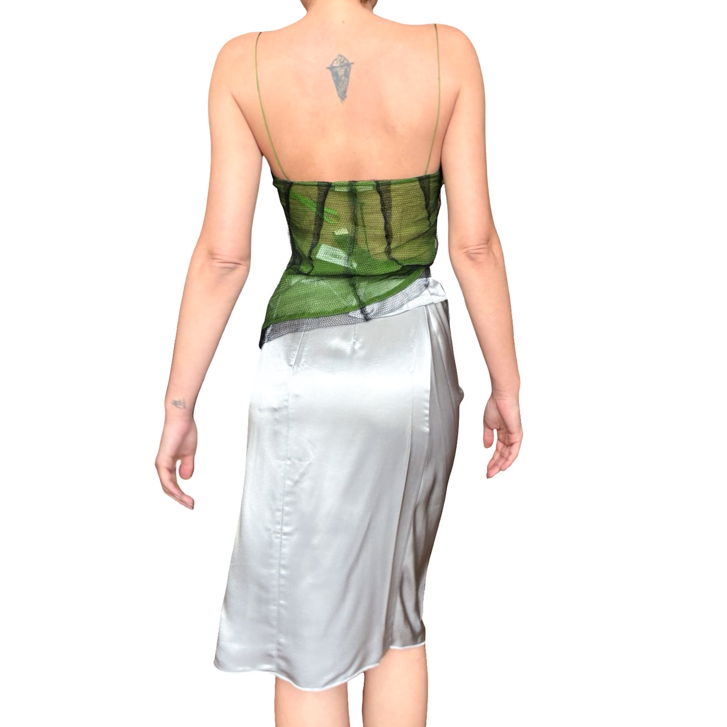 Nina Ricci 2013 liquid skirt - runway