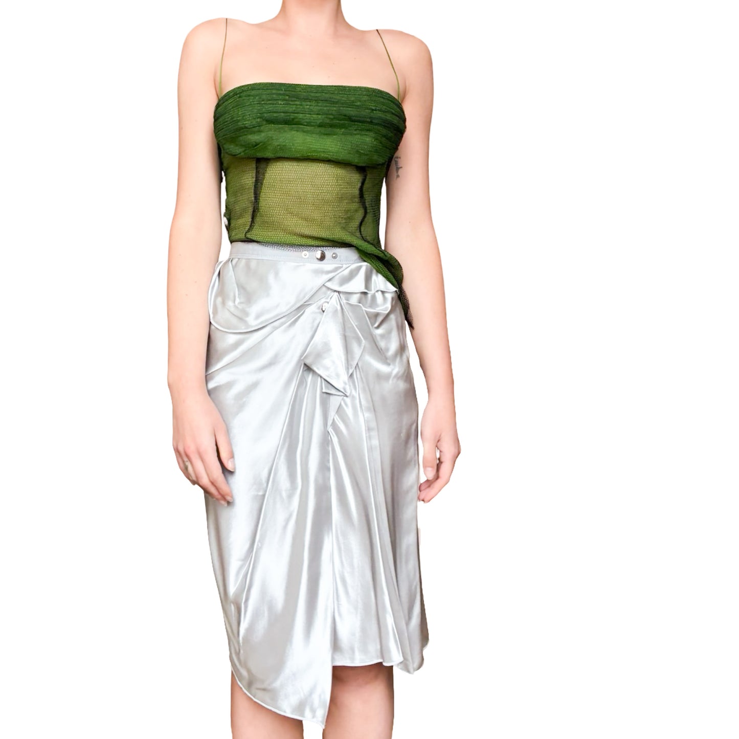 Nina Ricci 2013 liquid skirt - runway
