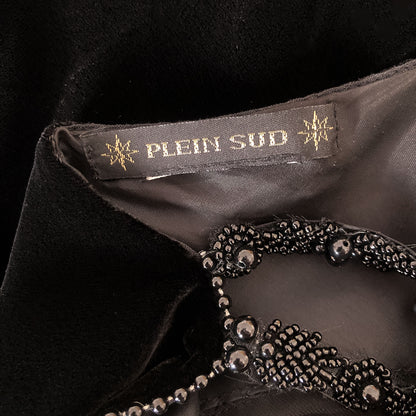 Plein Sud F/W 1994 silk velvet gown