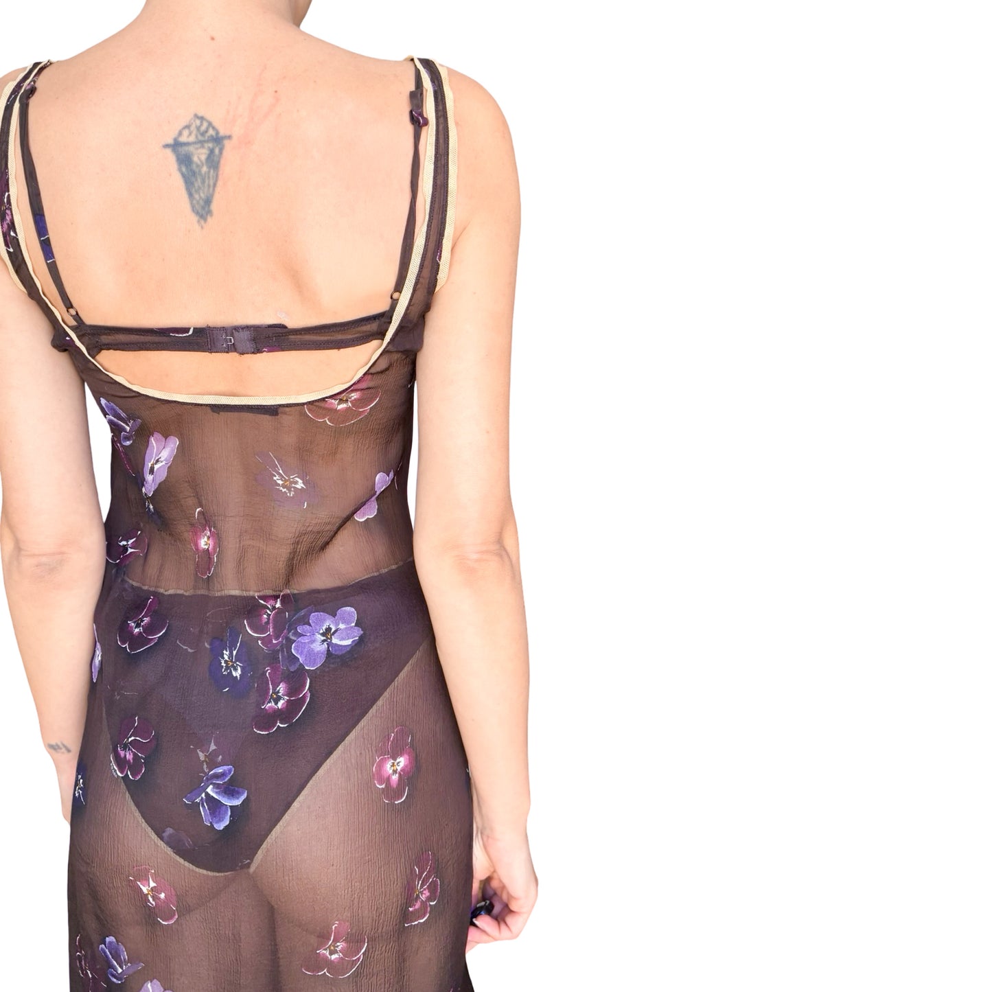 Prada 2000 silk lingerie set