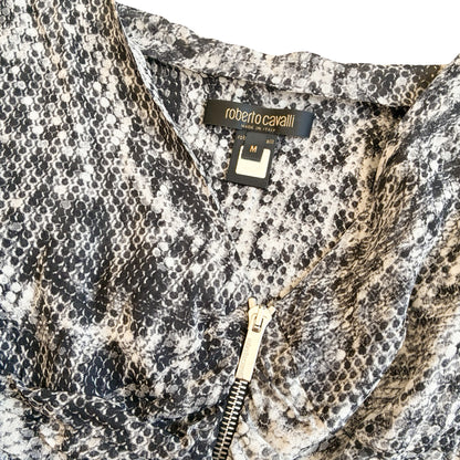 Roberto Cavalli 2003 silk set - runway