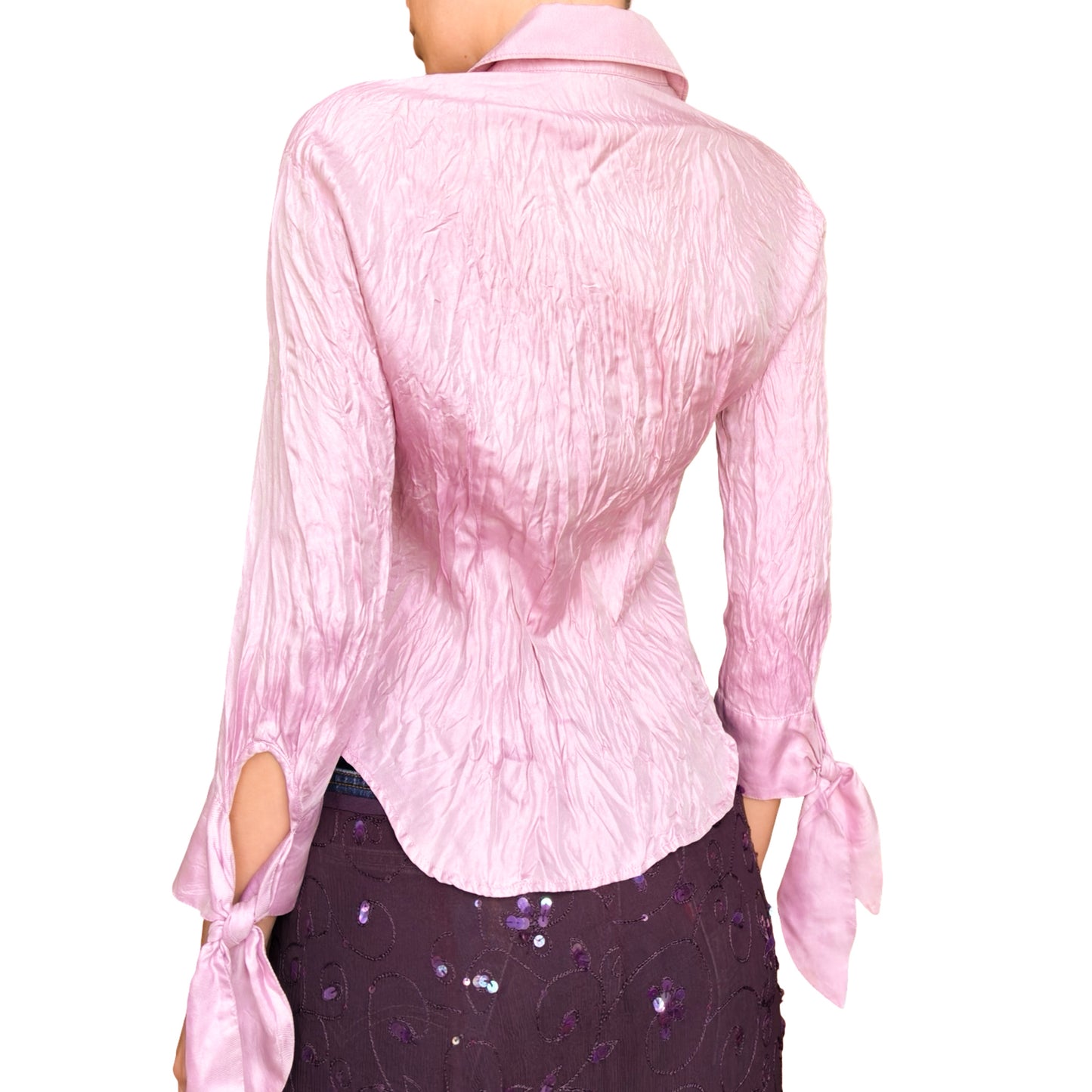 Roberto Cavalli 2000 iconic silk shirt - runway