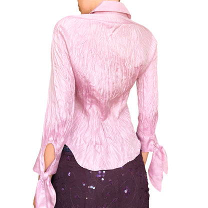 Roberto Cavalli 2000 iconic silk shirt - runway