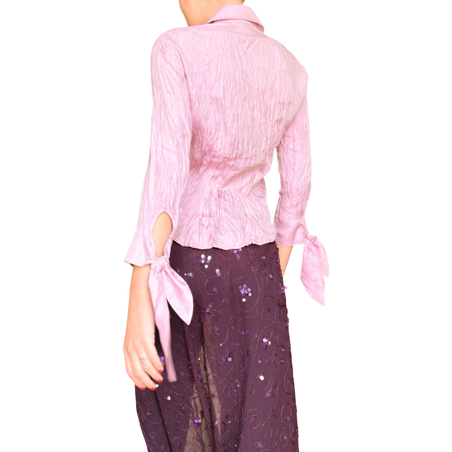Roberto Cavalli 2000 iconic silk shirt - runway