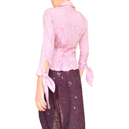Roberto Cavalli 2000 iconic silk shirt - runway