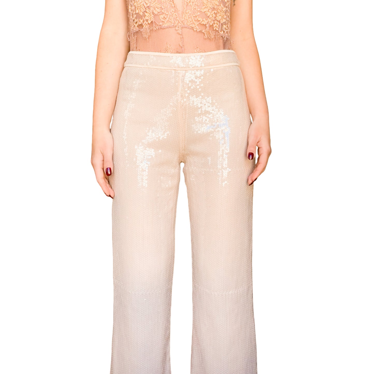 Stefanel 2000s sequins capri