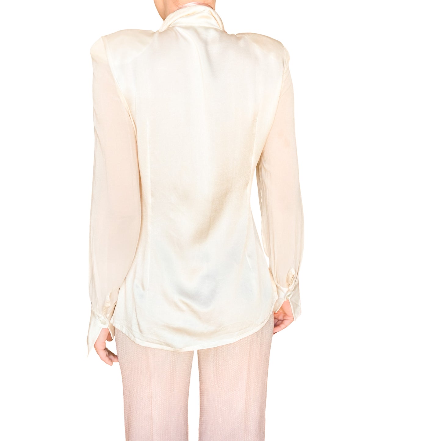 Luca Signorelli VTG beaded silk shirt