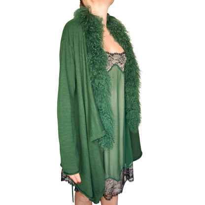 Italian Luxury Designer VTG dress + cardigan set