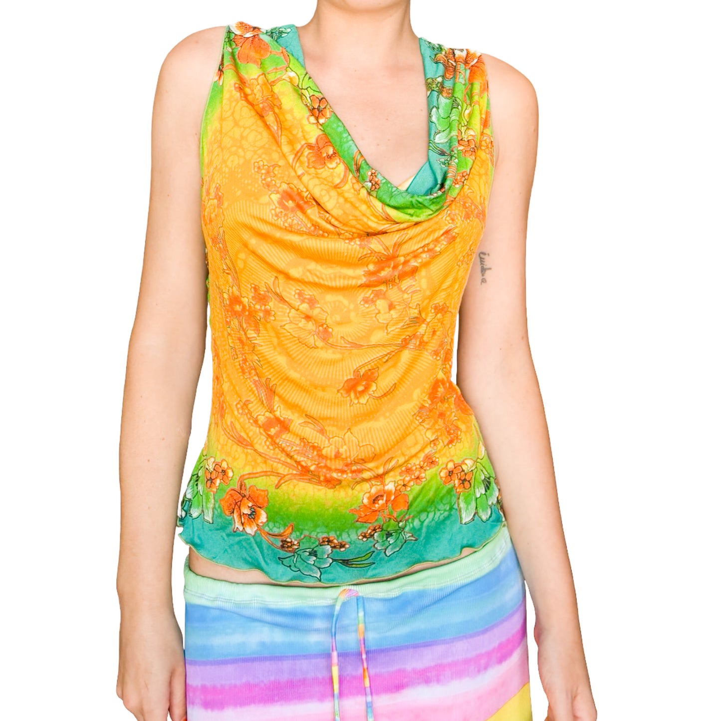 Iceberg 2005 Silk Draped Top - Documented