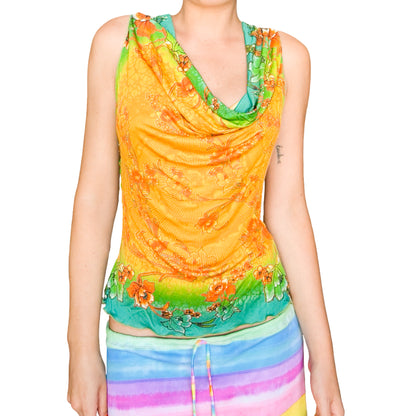 Iceberg 2005 Silk Draped Top - Documented