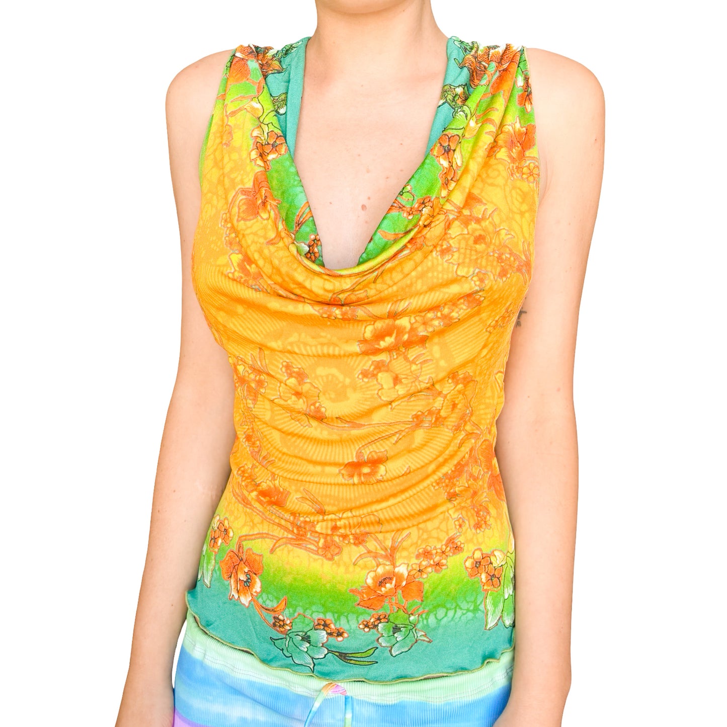 Iceberg 2005 Silk Draped Top - Documented