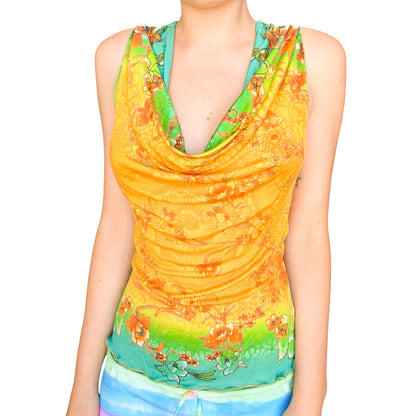 Iceberg 2005 Silk Draped Top - Documented