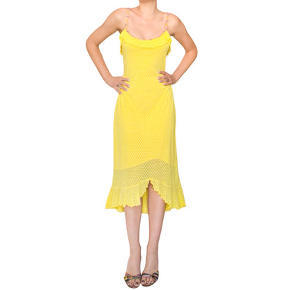 Betsey Johnson S/S 2000 Canary Mermaid Dress