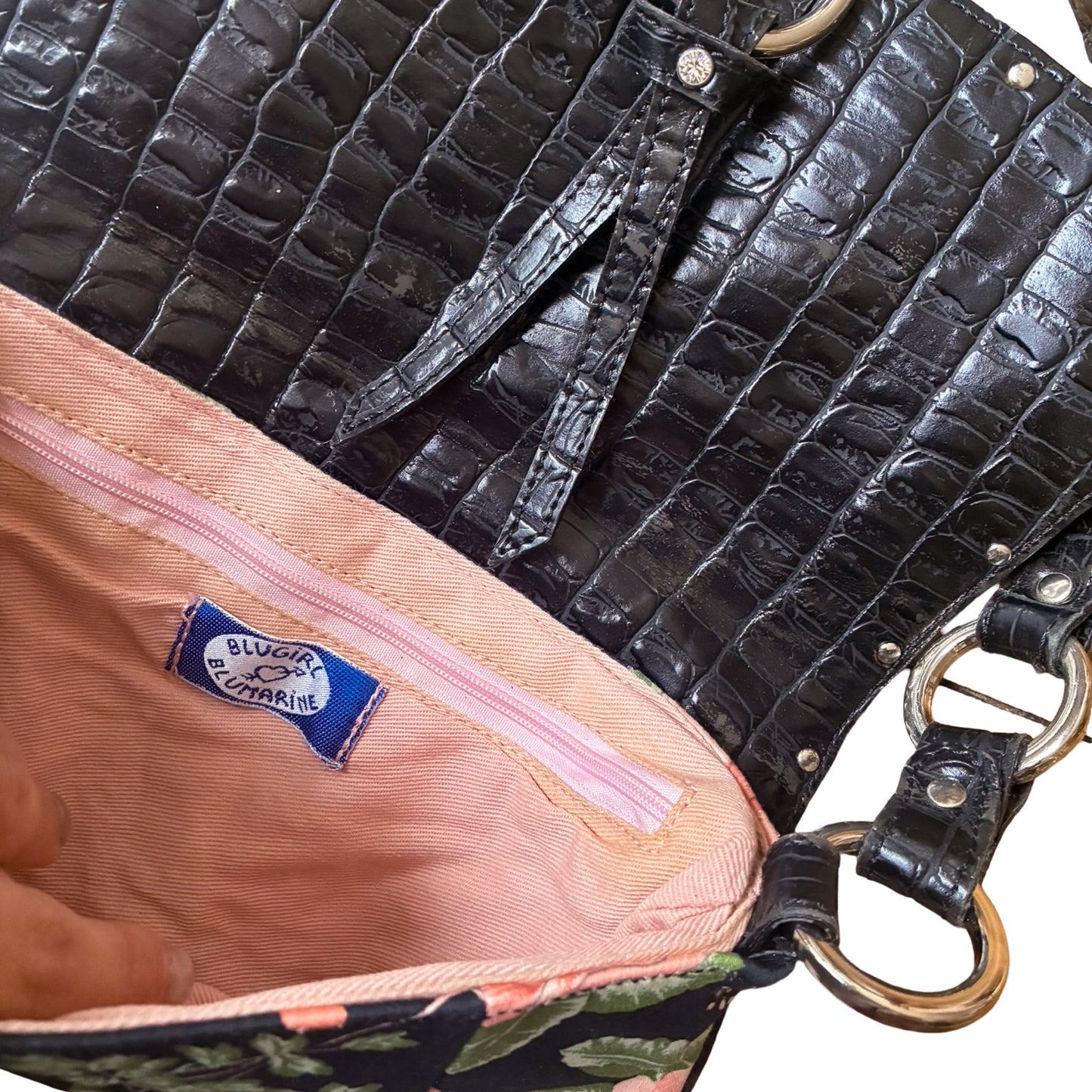 Blugirl Blumarine 2004 cherry blossom bag - Runway