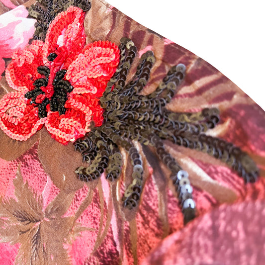 Blumarine 2002 Hibiscus Rare Maxi