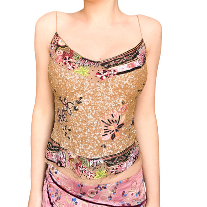 Blumarine 2003 Hand-Embellished Silk Grail - Documented