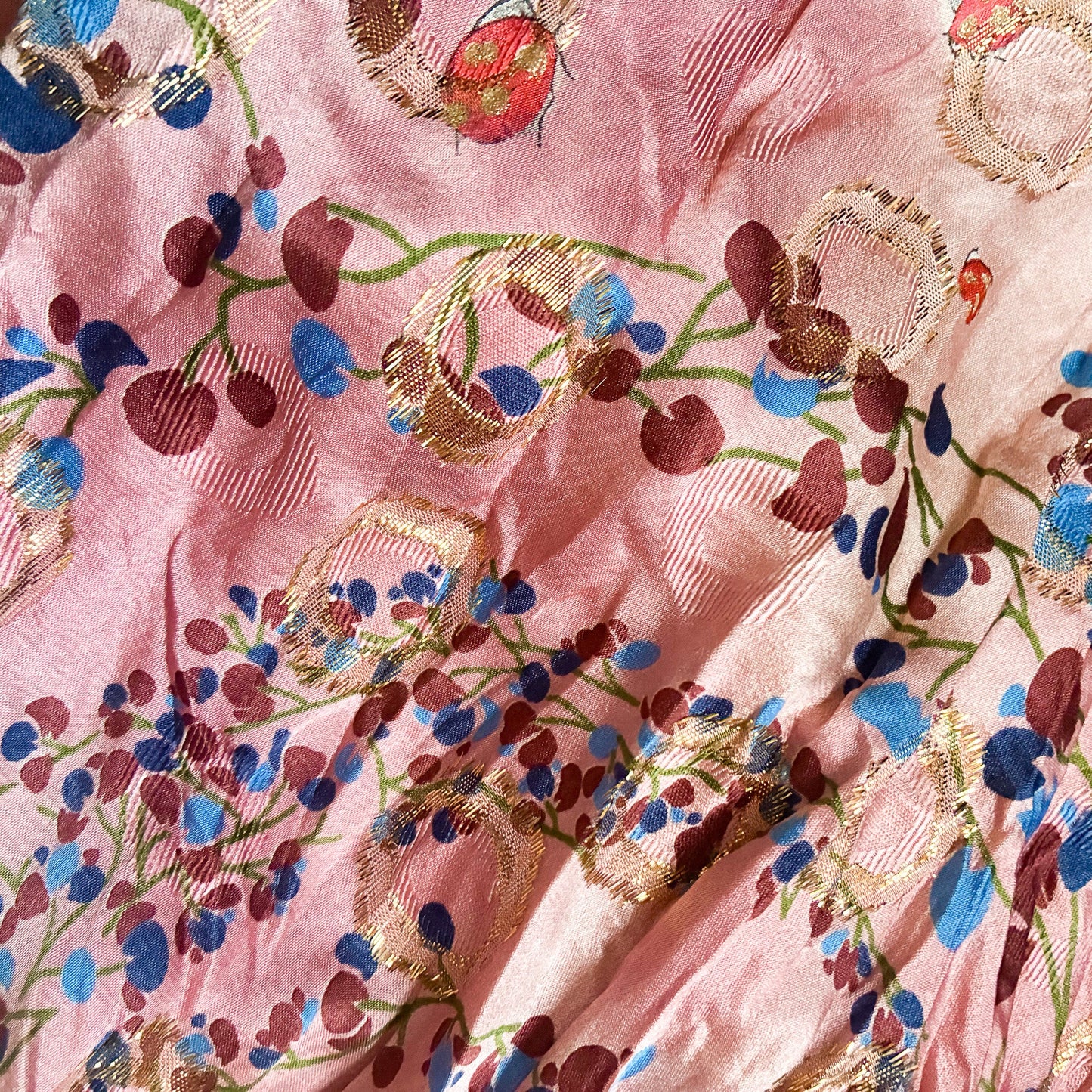 Italian Designer VTG Cherries Flying Skirt