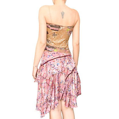 Italian Designer VTG Cherries Flying Skirt