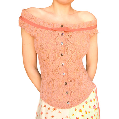 Chantal Thomass 1995 Lace Romantic Bustier - documented