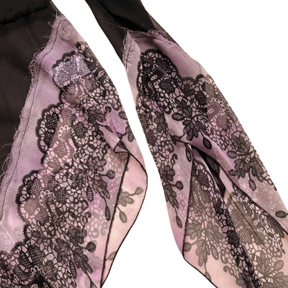 Italian Designer 90s Whimsical Silk Blouse