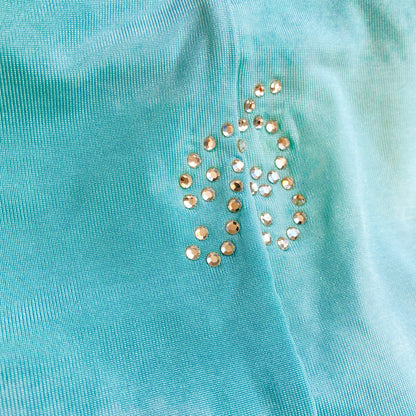 Blumarine 1993-1994 Cloud Print Bandage Top - documented