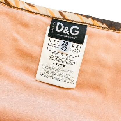 D&G 2004 Rare Tiger Corset - Runway