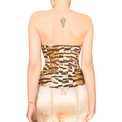 D&G 2004 Rare Tiger Corset - Runway